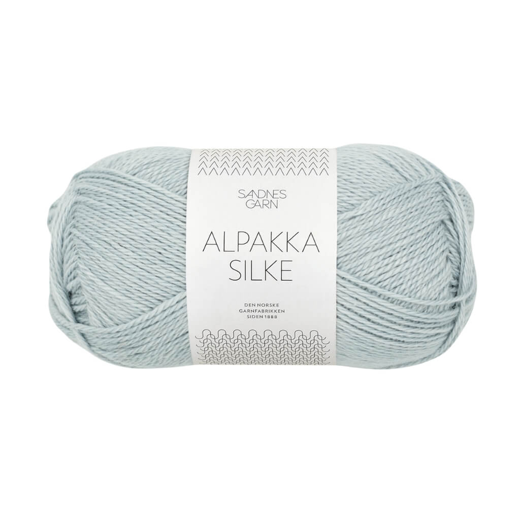 Sandnes Garn Alpakka Silke, Farbe 7521 Lys Gråblå – Alpaka und Seide bei Lieblingsgarn