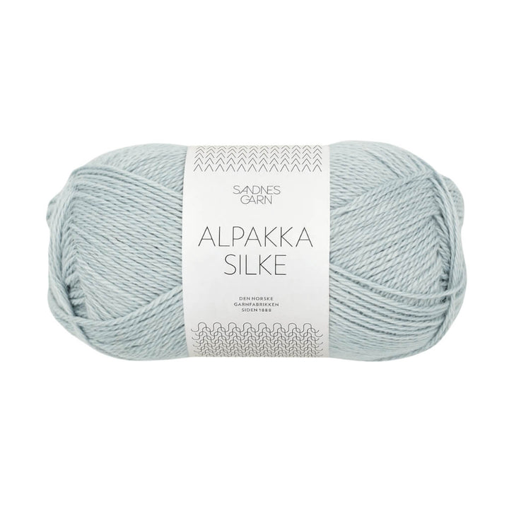 Sandnes Garn Alpakka Silke, Farbe 7521 Lys Gråblå – Alpaka und Seide bei Lieblingsgarn