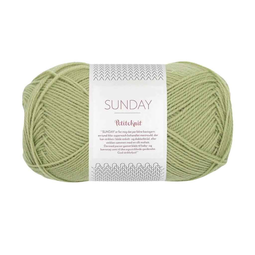 Sandnes Garn PetiteKnit Sunday, Farbe 9533 green tea – Merino bei Lieblingsgarn