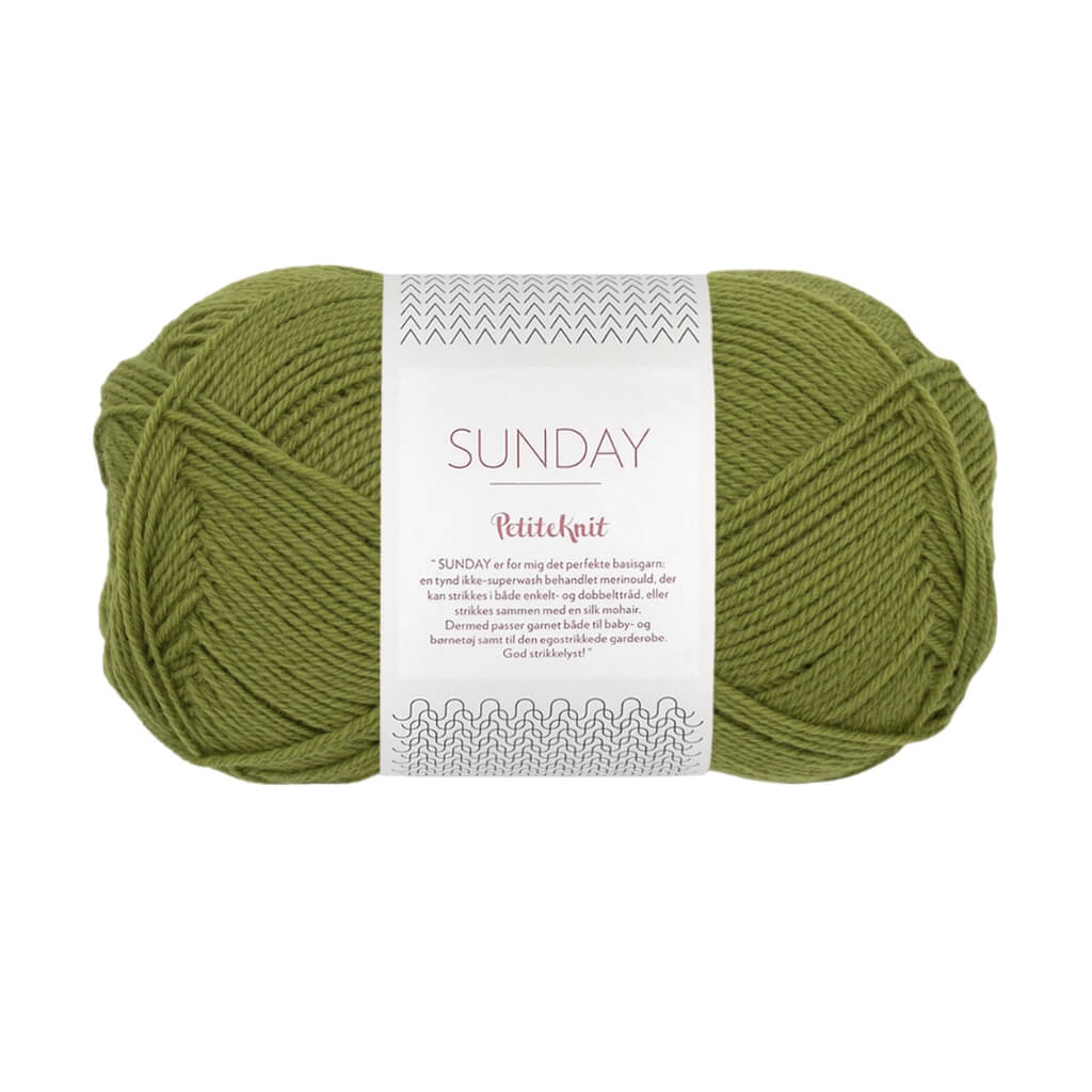 Sandnes Garn PetiteKnit Sunday, Farbe 9564 matcha – Merino bei Lieblingsgarn