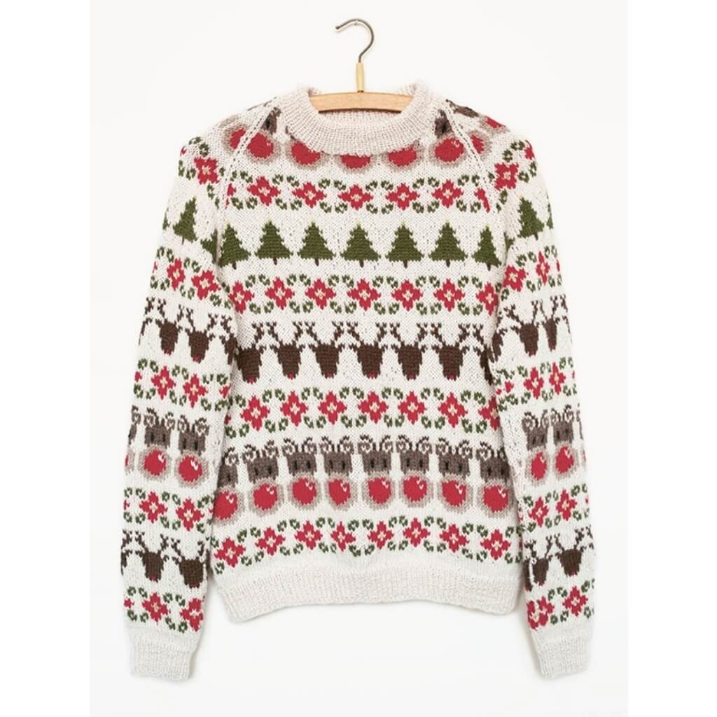 Sandnes Garn Pattern Weihnachtspullover mit Ornamenten Strickanleitung - Sandnes Garn (PDF) bei bei bei bei Lieblingsgarn