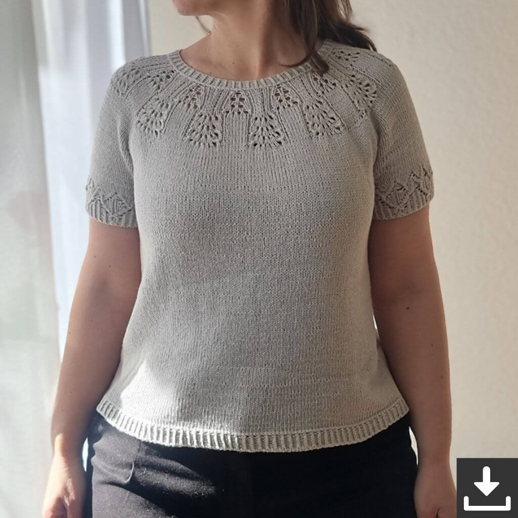 Miene Knits Saris Tee Strickanleitung - Miene Knits (PDF) bei bei bei bei Lieblingsgarn