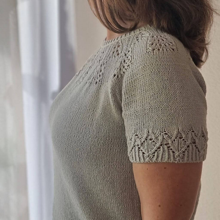 Miene Knits Saris Tee Strickanleitung - Miene Knits (PDF) bei bei bei bei Lieblingsgarn