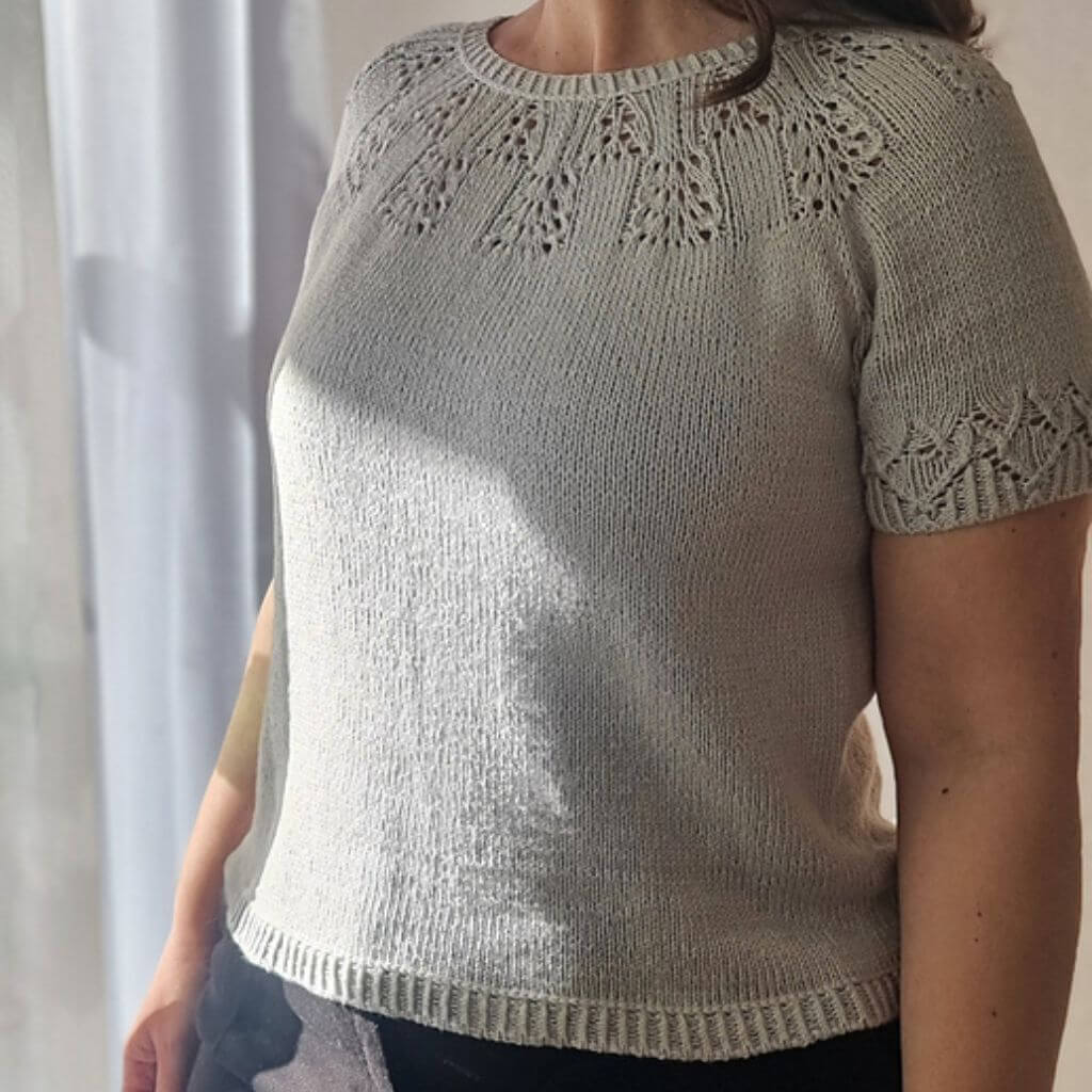 Miene Knits Saris Tee Strickanleitung - Miene Knits (PDF) bei bei bei bei Lieblingsgarn