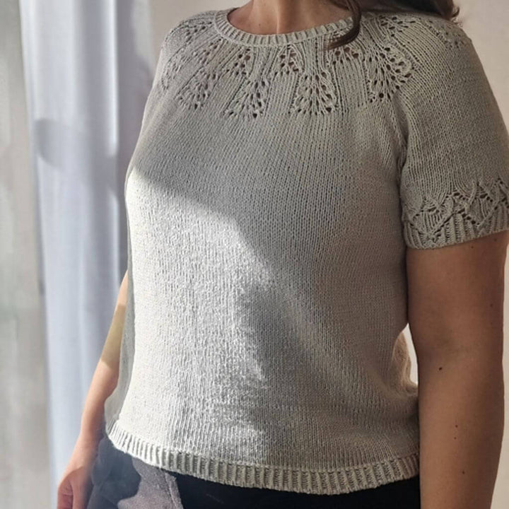 Miene Knits Saris Tee Strickanleitung - Miene Knits (PDF) bei bei bei bei Lieblingsgarn