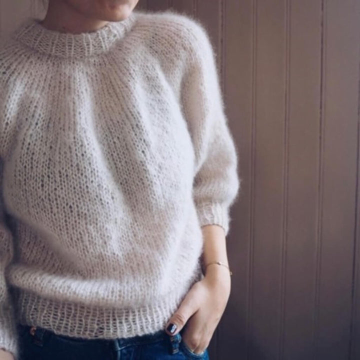 PetiteKnit Pattern Pullover Saturday Night Sweater Strickanleitung - PetiteKnit (Heft) bei bei bei bei Lieblingsgarn
