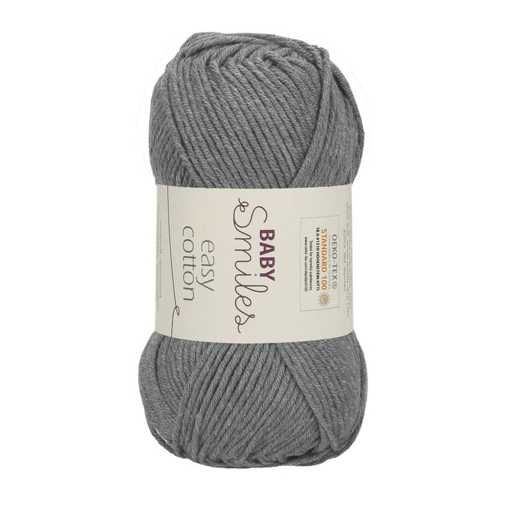 Schachenmayr 1098 - Anthrazit Schachenmayr Baby Smiles Easy Cotton 50g - Babywolle Lieblingsgarn