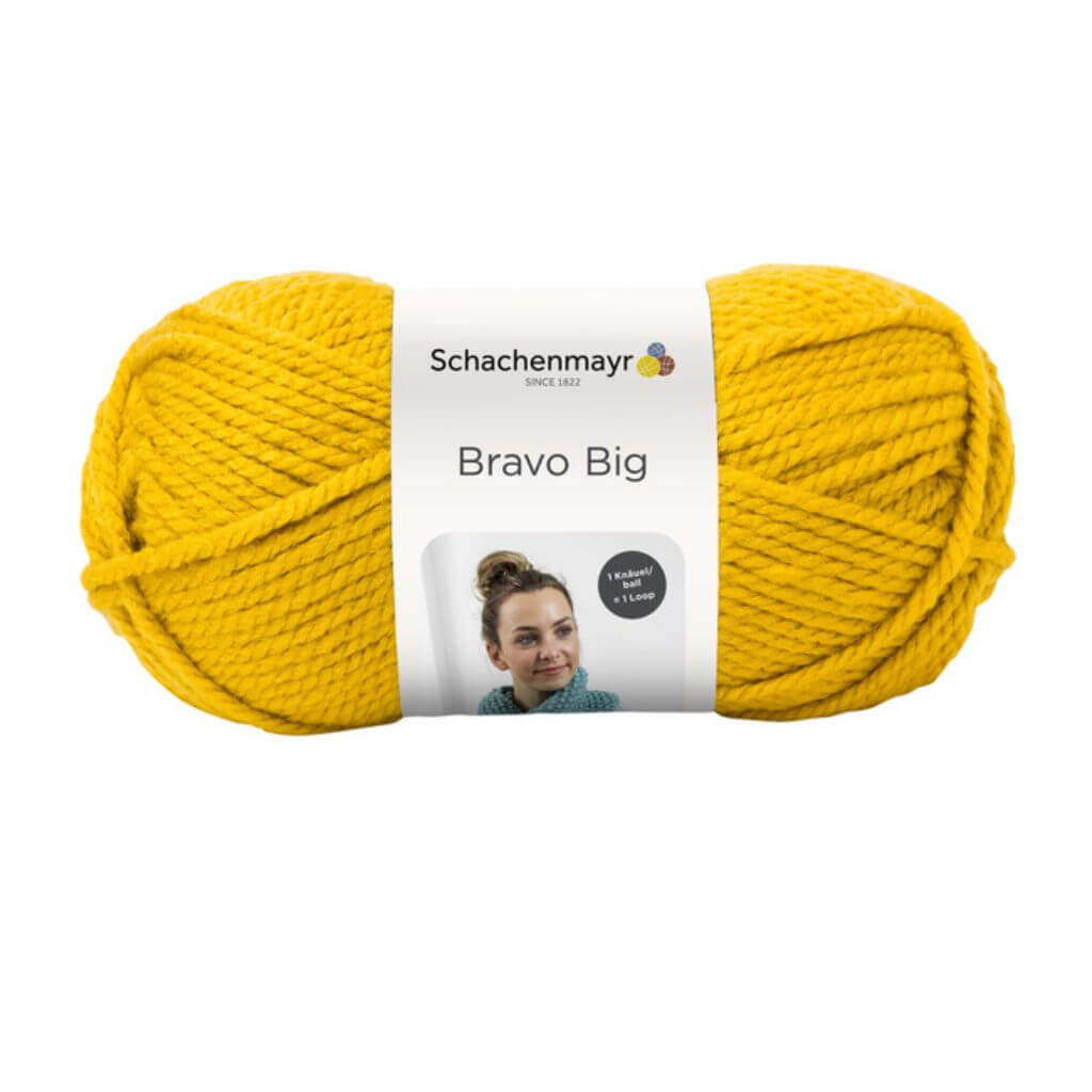 Schachenmayr 122 - Gold Schachenmayr Bravo Big 200g Lieblingsgarn