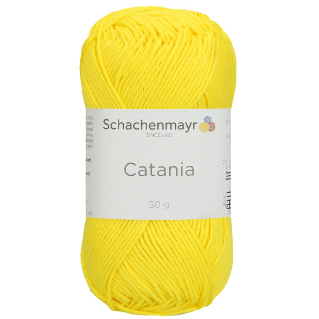 Schachenmayr 442 - neon yellow Schachenmayr Catania Originals - Baumwollgarn Lieblingsgarn