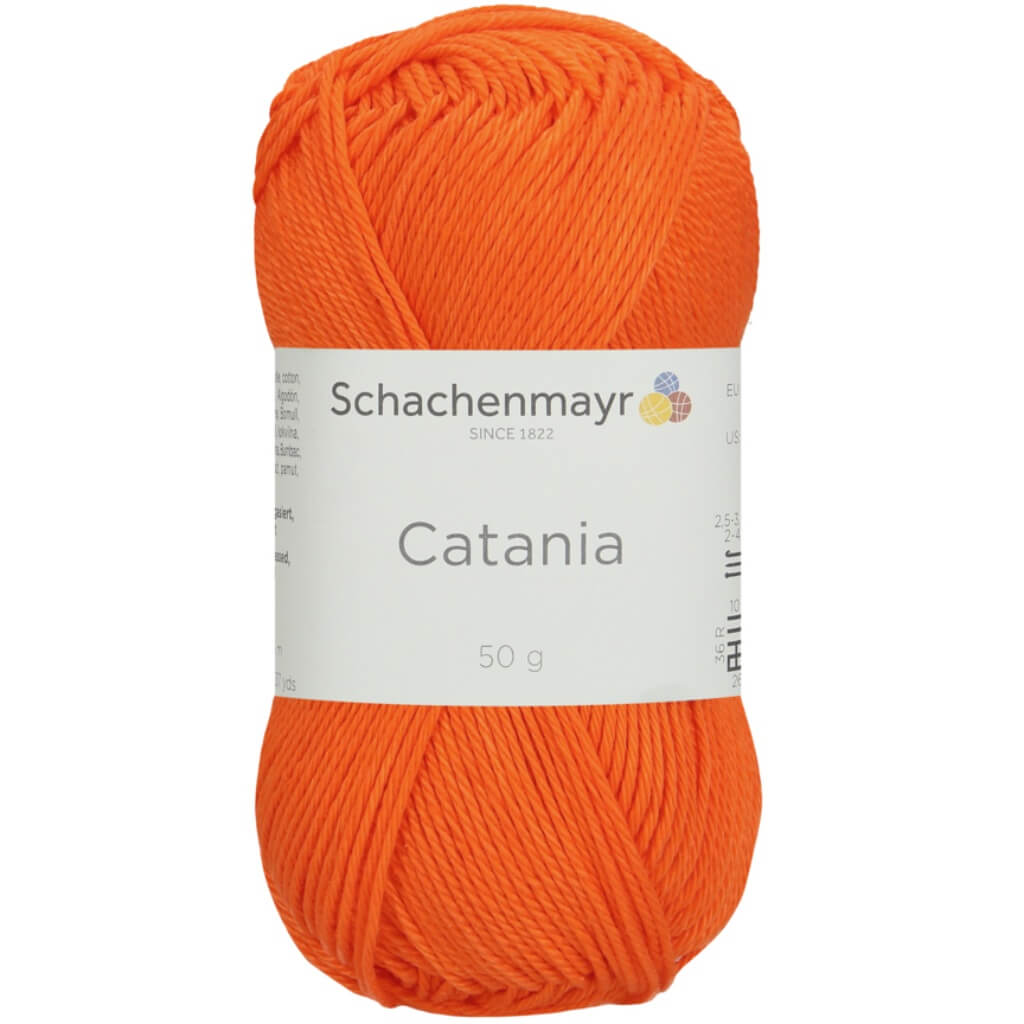 Schachenmayr 443 - neon orange Schachenmayr Catania Originals - Baumwollgarn Lieblingsgarn