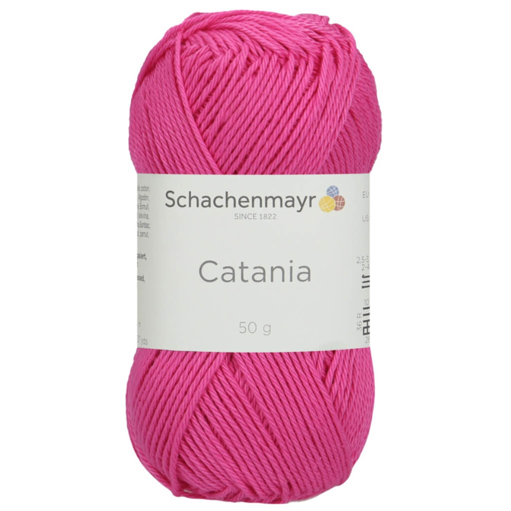 Schachenmayr 444 - neon pink Schachenmayr Catania Originals - Baumwollgarn Lieblingsgarn