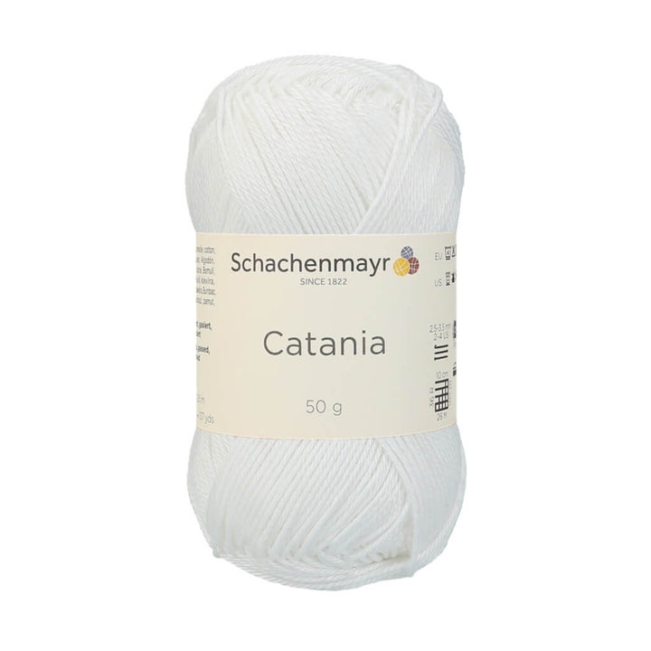 Schachenmayr 106 - Weiß Schachenmayr Catania Originals - Baumwollgarn Lieblingsgarn