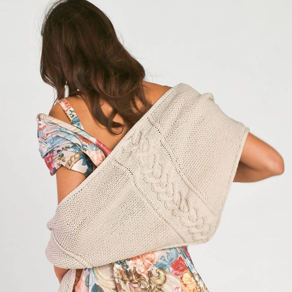 Schachenmayr Pattern Leni Dreieckstuch Strickset - Schachenmayr (PDF) bei bei bei bei bei bei bei Lieblingsgarn