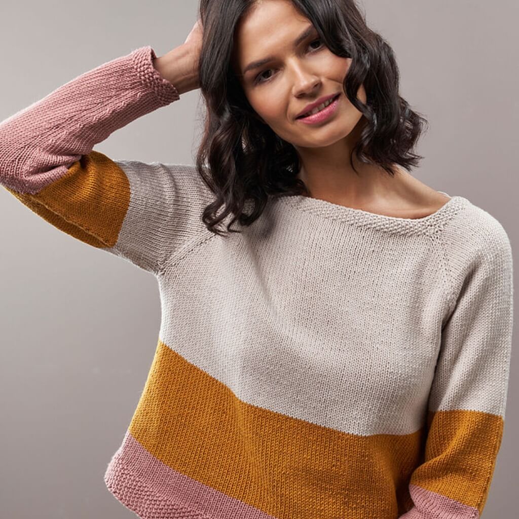 Schachenmayr Pattern Damen Pullover Madita Strickset - Schachenmayr (PDF) bei bei bei bei Lieblingsgarn