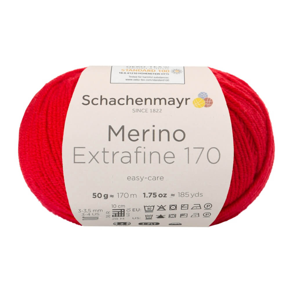 Schachenmayr 31 - Kirsche Schachenmayr Merino Extrafine 170 Lieblingsgarn