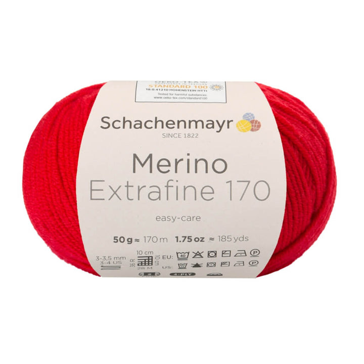 Schachenmayr 31 - Kirsche Schachenmayr Merino Extrafine 170 Lieblingsgarn