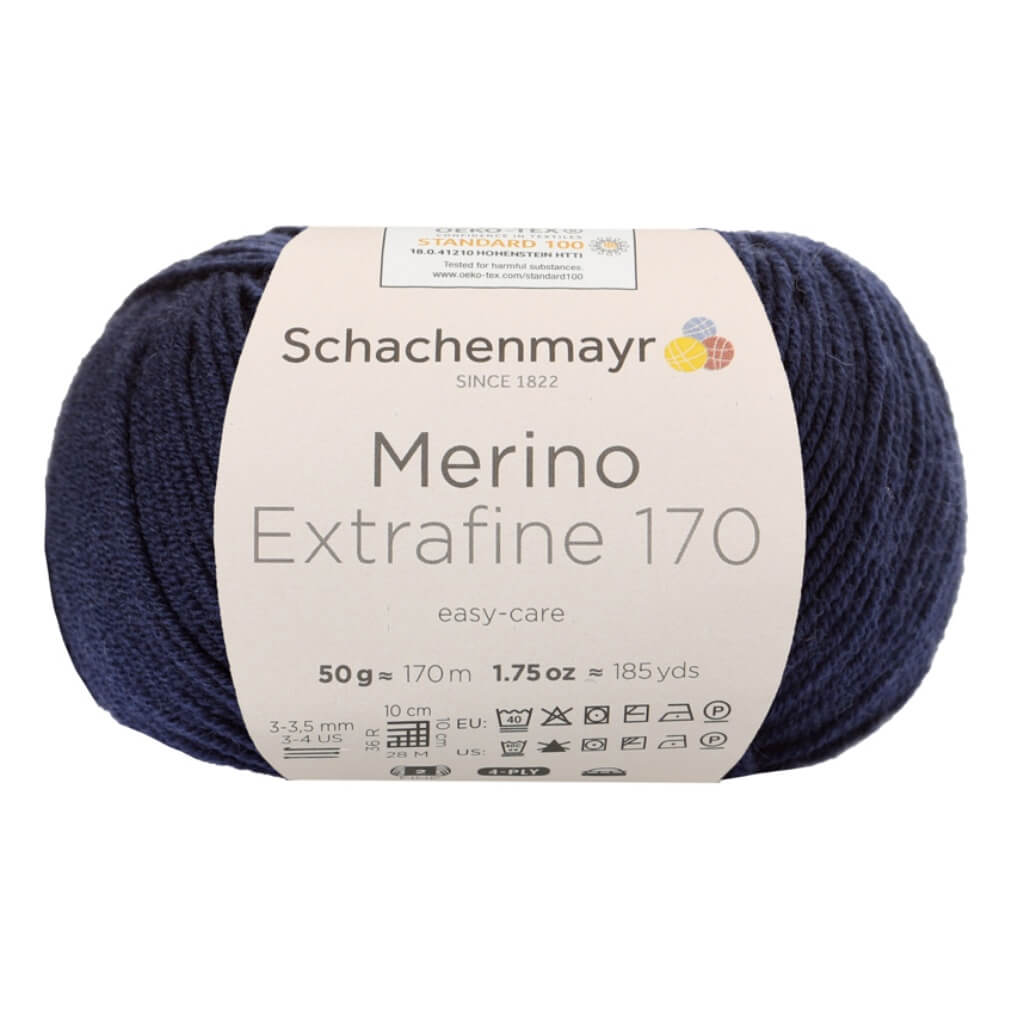 Schachenmayr 50 - Marine Schachenmayr Merino Extrafine 170 Lieblingsgarn