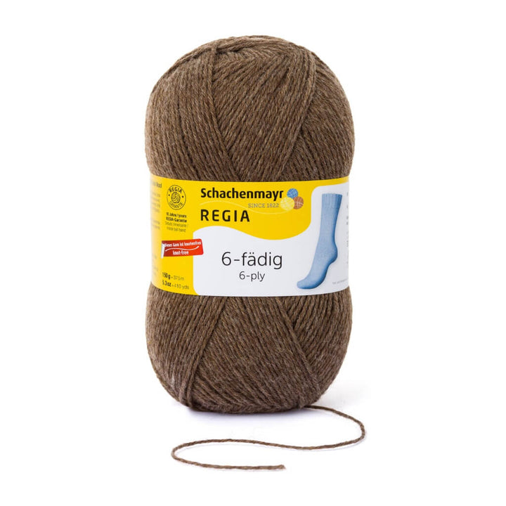Schachenmayr Regia 6-Fädig 150g, Farbe 2140 Borke Meliert – Polyamid und Schurwolle bei Lieblingsgarn