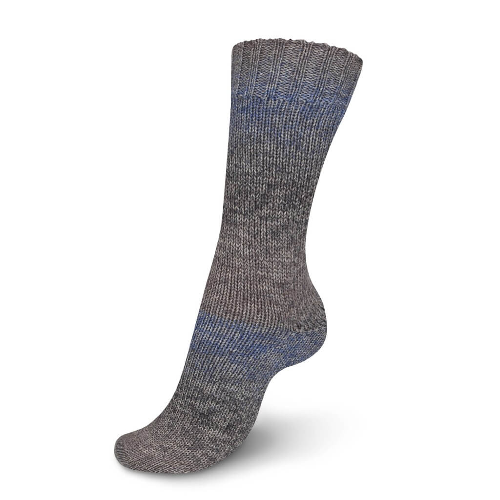 Schachenmayr Regia Premium Merino Yak Color, Farbe 8516 Stormy Sky – Merino, Schurwolle und Synthetik bei Lieblingsgarn