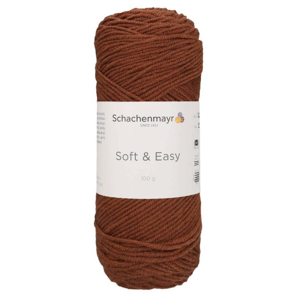 Schachenmayr 11 - Ziegel Schachenmayr Soft &amp; Easy Lieblingsgarn