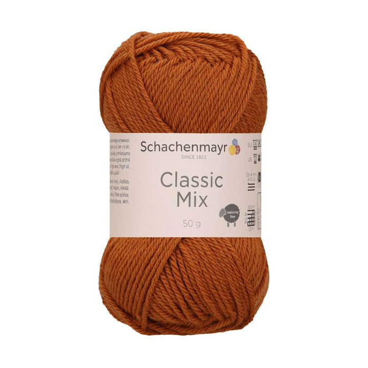 Schachenmayr Classic Mix, Farbe 10 Fox – Schurwolle und Synthetik bei Lieblingsgarn