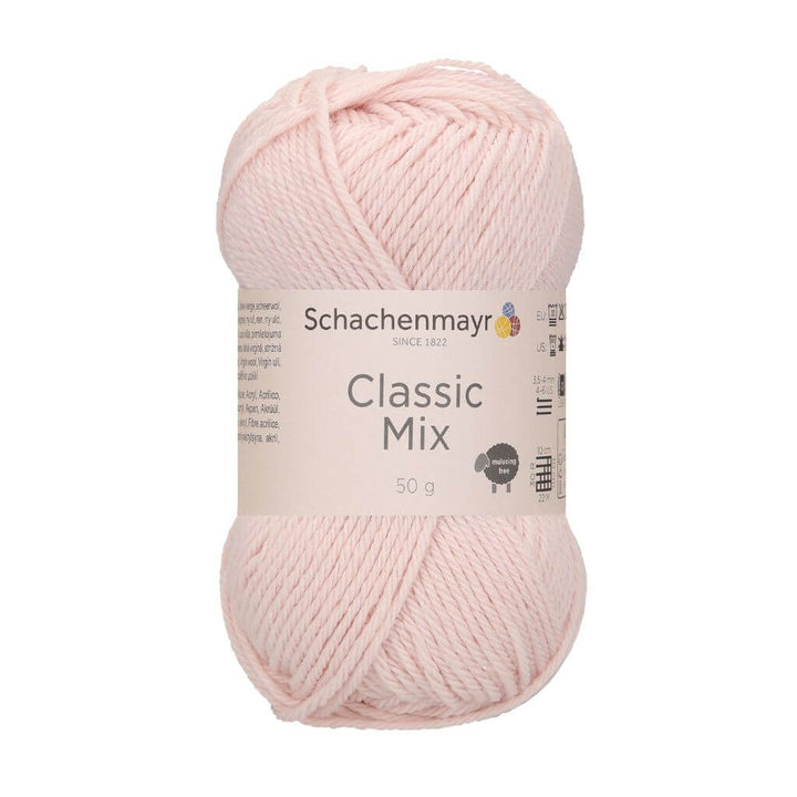 Schachenmayr Classic Mix, Farbe 35 Rose – Schurwolle und Synthetik bei Lieblingsgarn