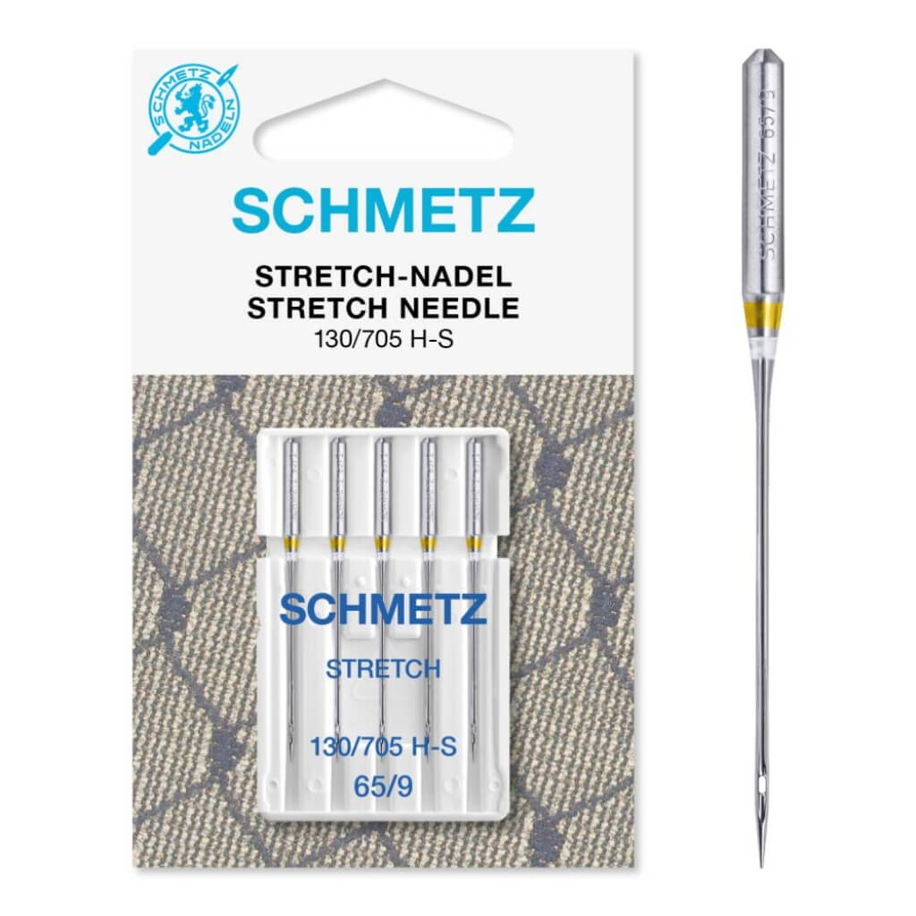 Schmetz Nähmaschinennadeln Stretch 130/705 H-S, Farbe 65/09 – Metall bei Lieblingsgarn