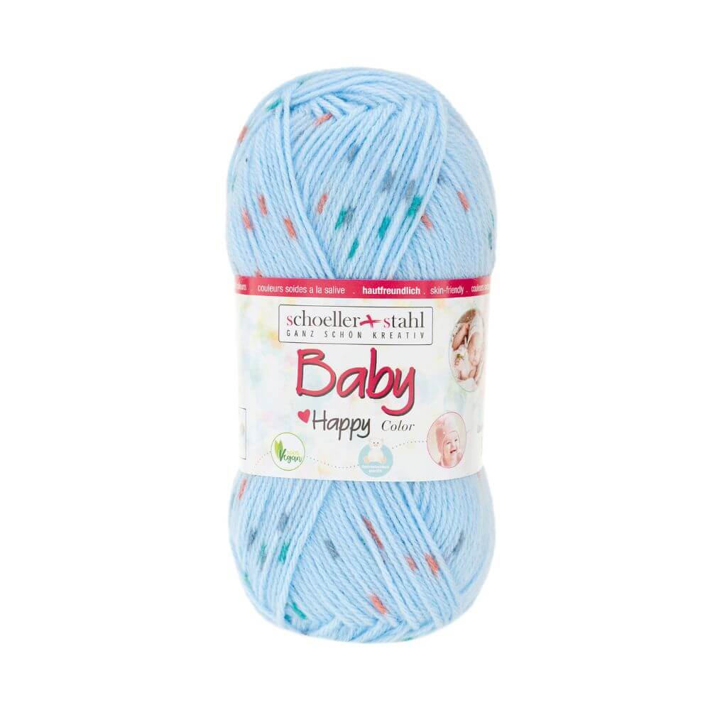 Schoeller + Stahl Schoeller+Stahl Baby Happy Color 50g, Farbe 113 Himmel – Polyacryl bei Lieblingsgarn