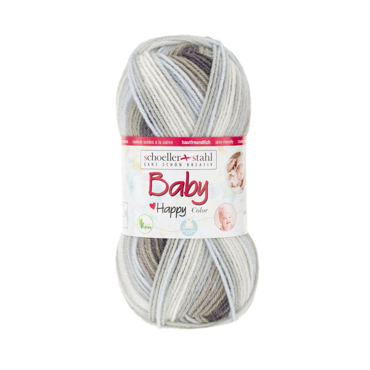 Schoeller + Stahl Schoeller+Stahl Baby Happy Color 50g, Farbe 117 Grey – Polyacryl bei Lieblingsgarn