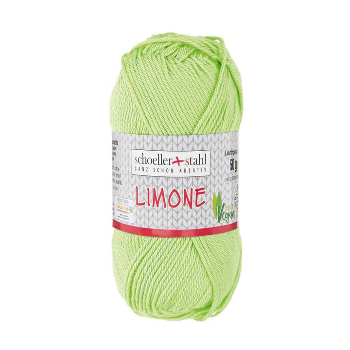 Schoeller + Stahl 190 - Pistazie Schoeller + Stahl Limone 50g - Baumwollgarn Lieblingsgarn