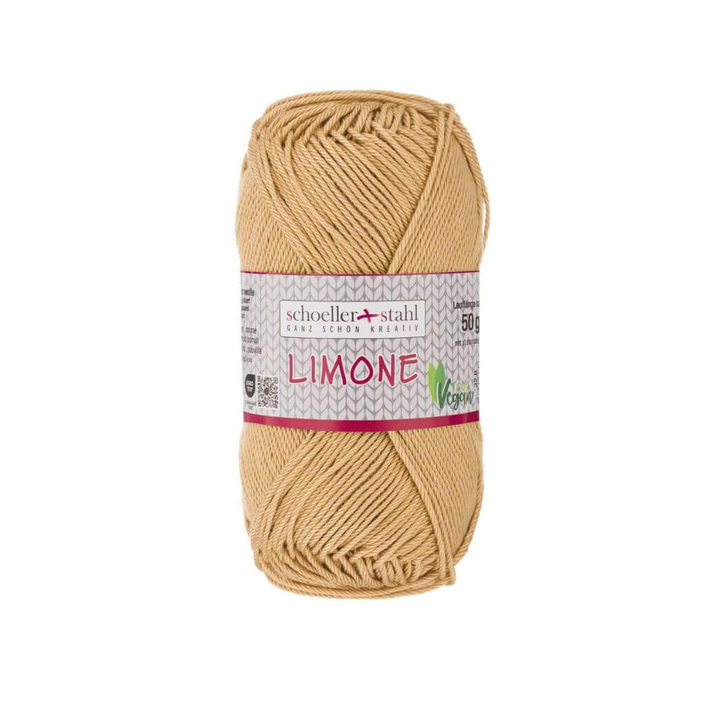 Schoeller + Stahl 198 - Camel Schoeller + Stahl Limone 50g - Baumwollgarn Lieblingsgarn