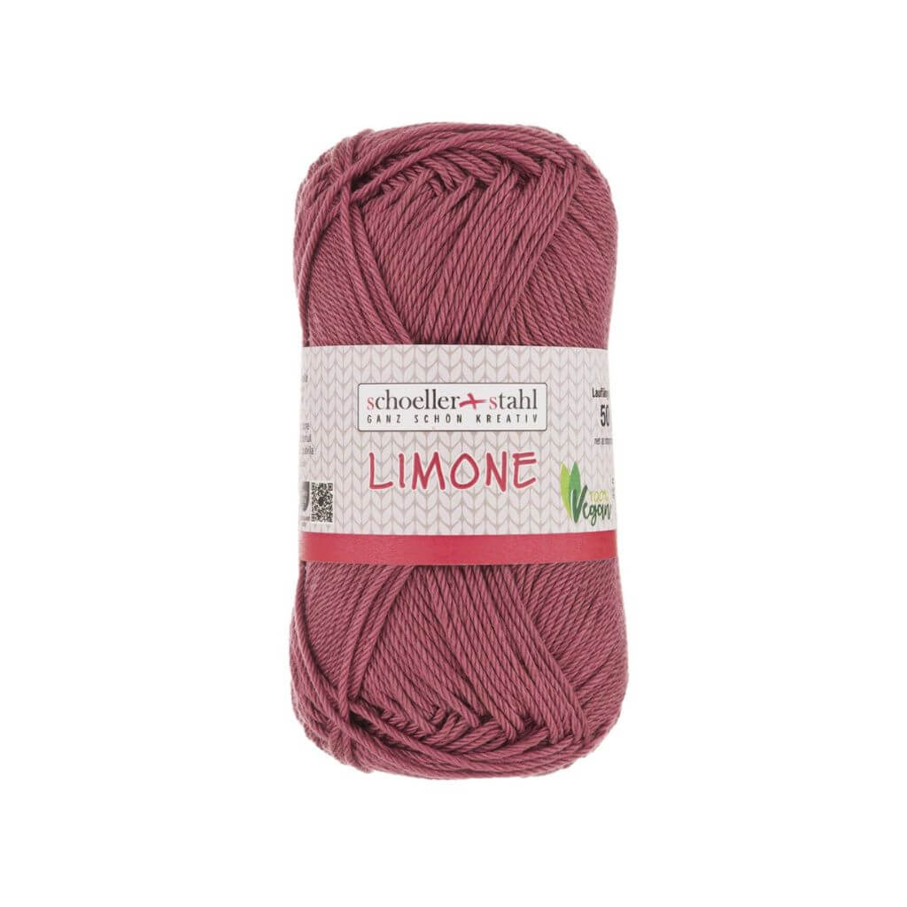 Schoeller + Stahl 207 - Altrot Schoeller + Stahl Limone 50g - Baumwollgarn Lieblingsgarn