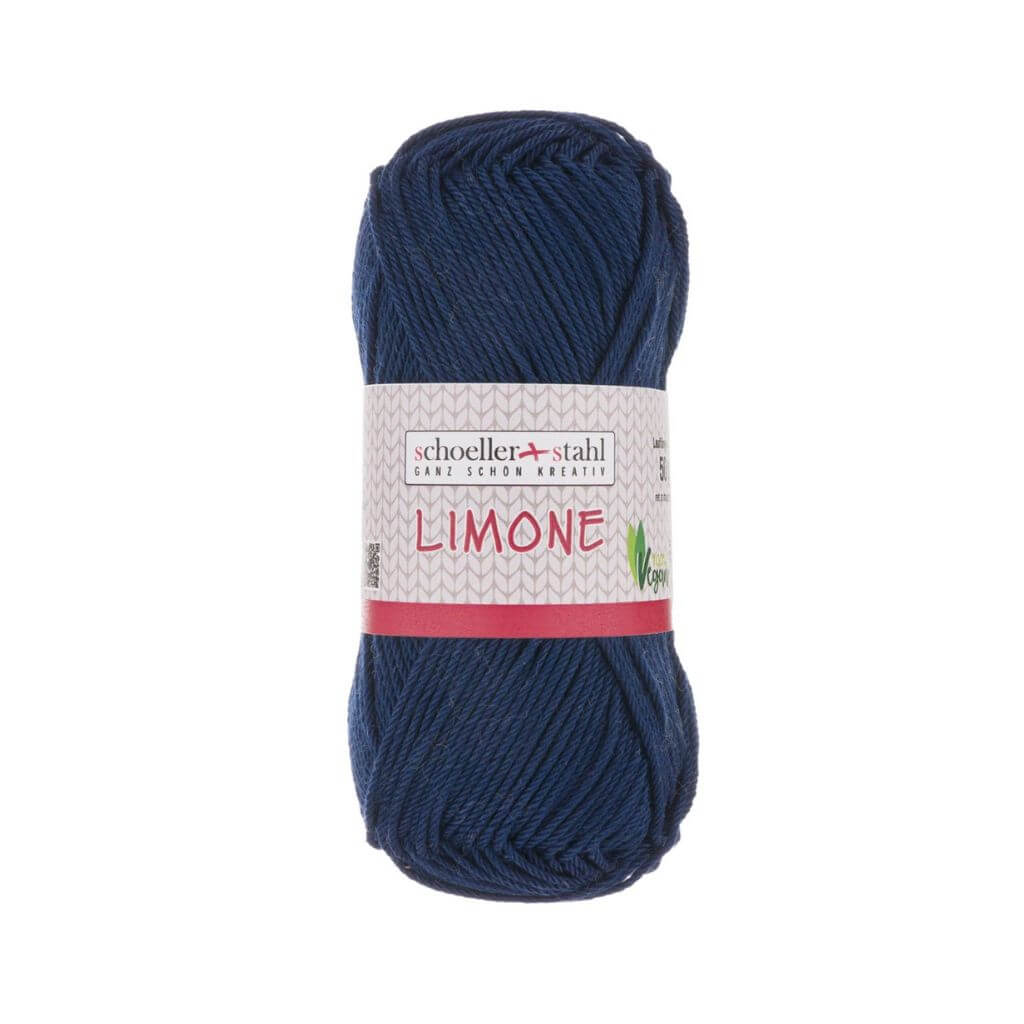 Schoeller + Stahl 211 - Marine Schoeller + Stahl Limone 50g - Baumwollgarn Lieblingsgarn