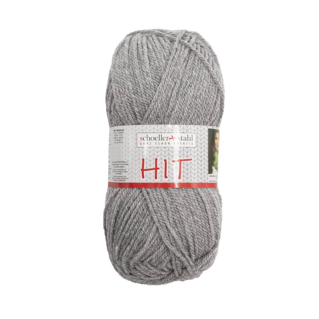Schoeller + Stahl Schoeller+Stahl Hit, Farbe 265 Silber Meliert – Polyacryl bei Lieblingsgarn