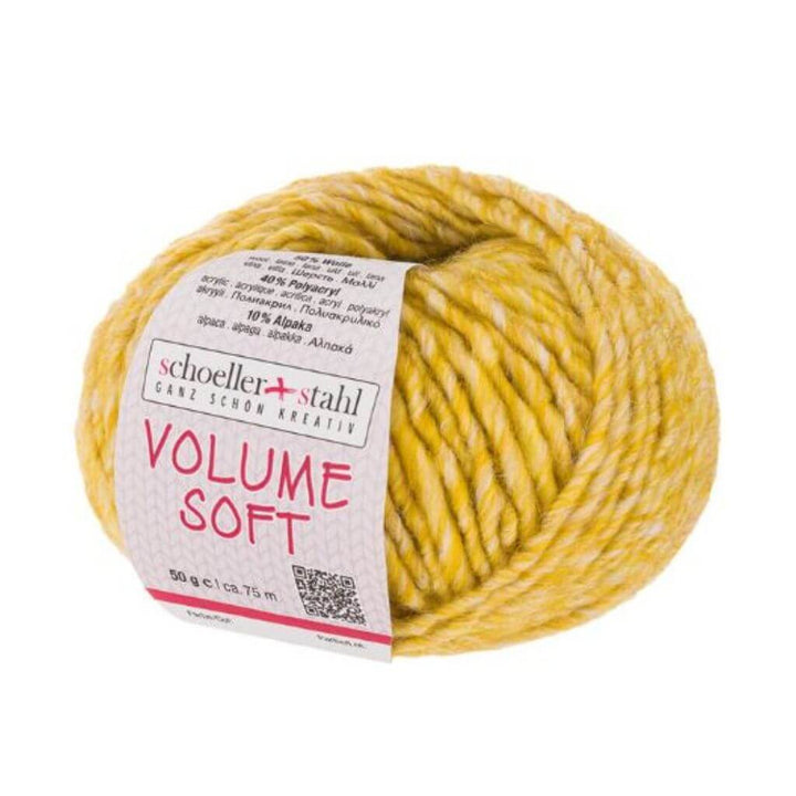 Schoeller + Stahl Volume Soft, Farbe 5 curry – Alpaka, Schurwolle und Synthetik bei Lieblingsgarn