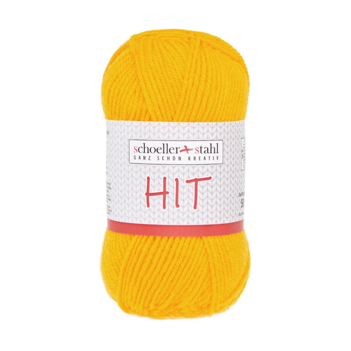 Schoeller + Stahl Schoeller+Stahl Hit, Farbe 22 Sonne – Polyacryl bei Lieblingsgarn