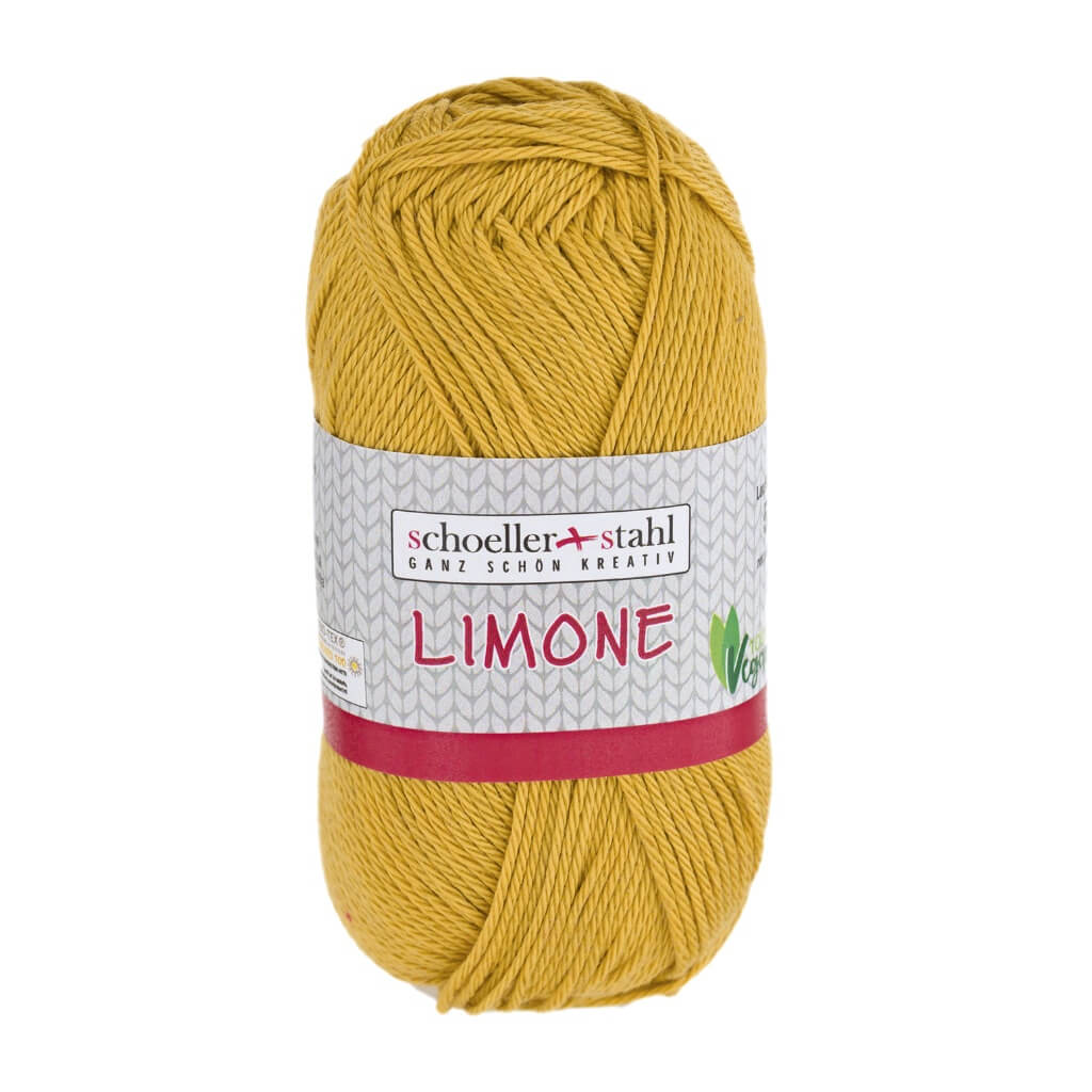 Schoeller + Stahl 186 - Senf Schoeller + Stahl Limone 50g - Baumwollgarn Lieblingsgarn
