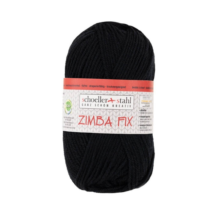 Schoeller + Stahl Zimba Fix Exp 50G, Farbe 121 Schwarz – Polyamid und Schurwolle bei Lieblingsgarn