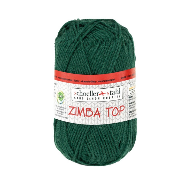 Schoeller + Stahl Schoeller+Stahl Zimba Top EXP 50g, Farbe 878 Dunkelgrün – Polyamid, Schurwolle und Wolle bei Lieblingsgarn