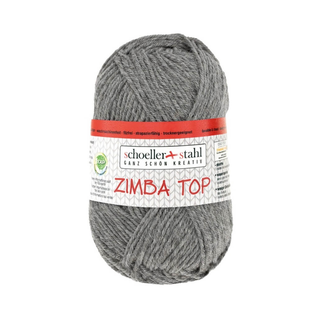 Schoeller + Stahl Schoeller+Stahl Zimba Top EXP 50g, Farbe 2 H.Grau Mel – Polyamid, Schurwolle und Wolle bei Lieblingsgarn