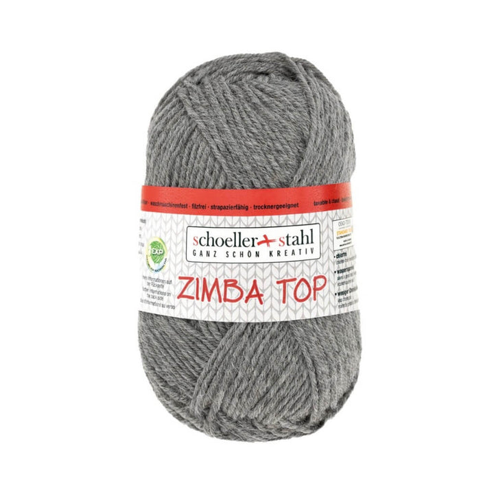 Schoeller + Stahl Schoeller+Stahl Zimba Top EXP 50g, Farbe 2 H.Grau Mel – Polyamid, Schurwolle und Wolle bei Lieblingsgarn