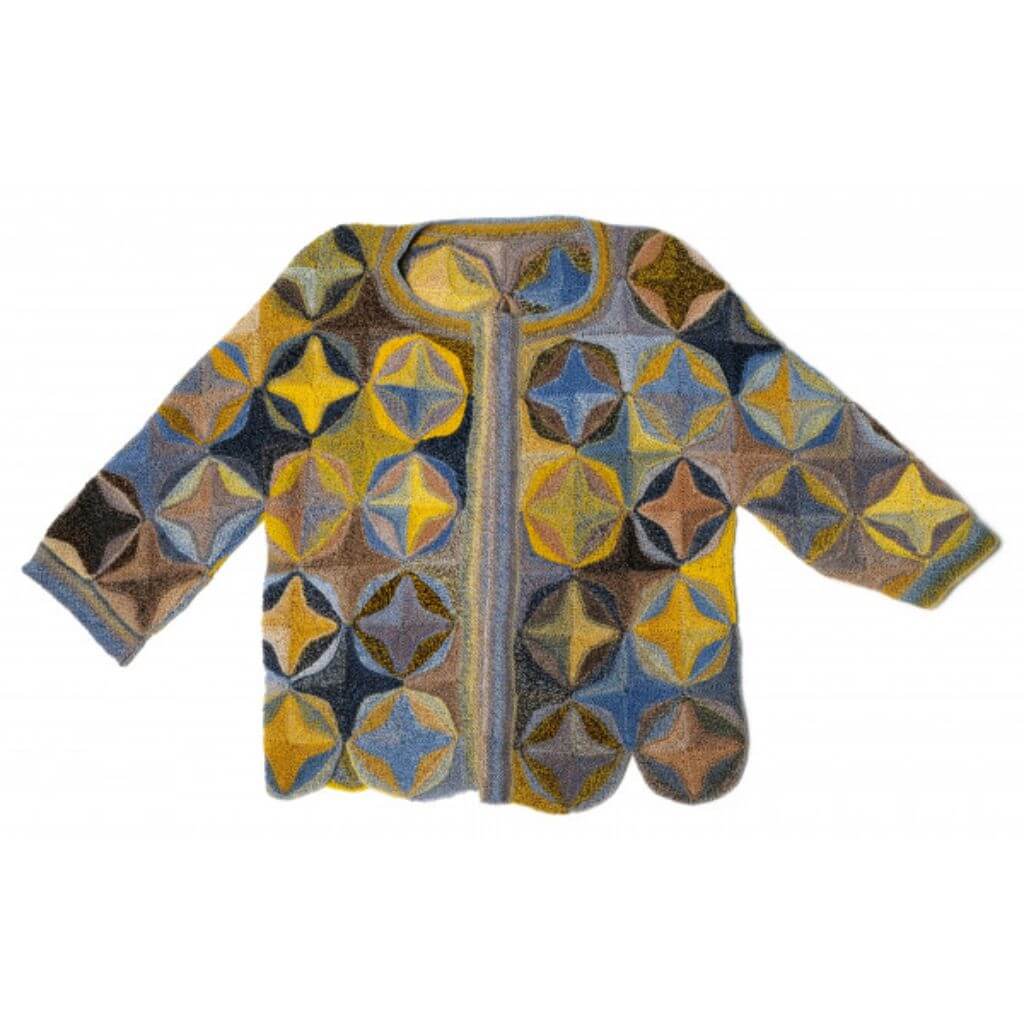 Schoppel Wolle Jacke Miss Blue Strickanleitung - Schoppel Design bei bei bei bei Lieblingsgarn