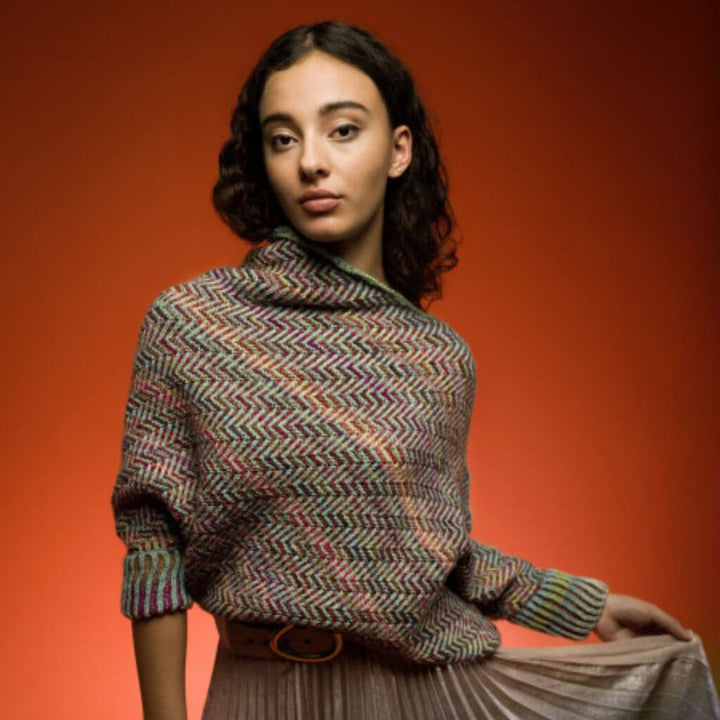 Schoppel Wolle Pullover Maud Strickanleitung - Schoppel Design (Heft) bei bei bei bei Lieblingsgarn