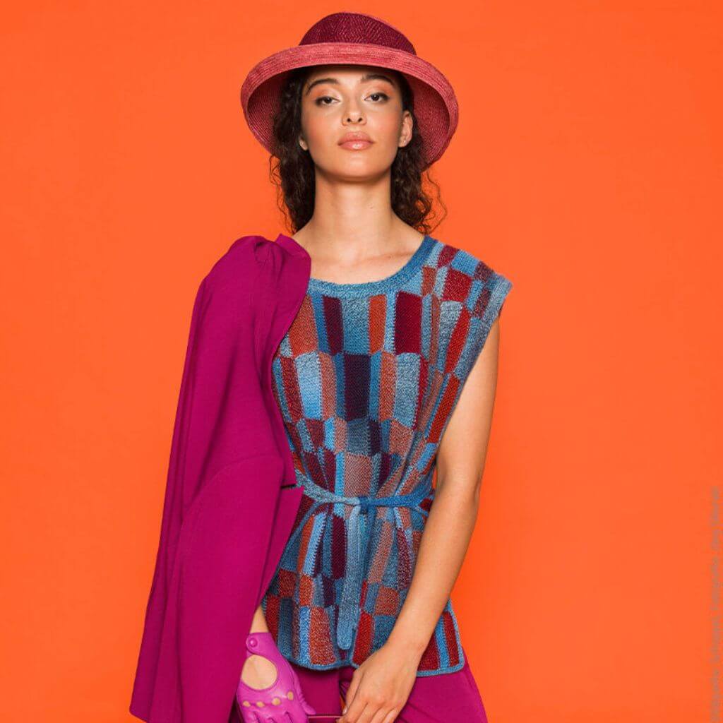 Schoppel Wolle Pattern Pullunder Inszwischen Strickanleitung - Schoppel (Heft) bei bei bei bei bei bei bei bei Lieblingsgarn