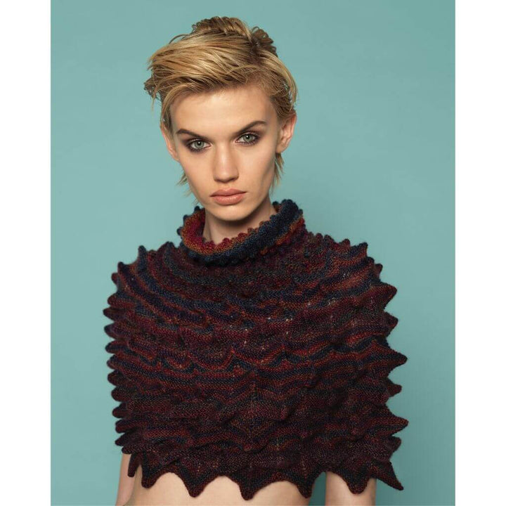 Schoppel Wolle Cape Spike Strickanleitung - Schoppel Wolle (Heft) bei bei bei bei Lieblingsgarn