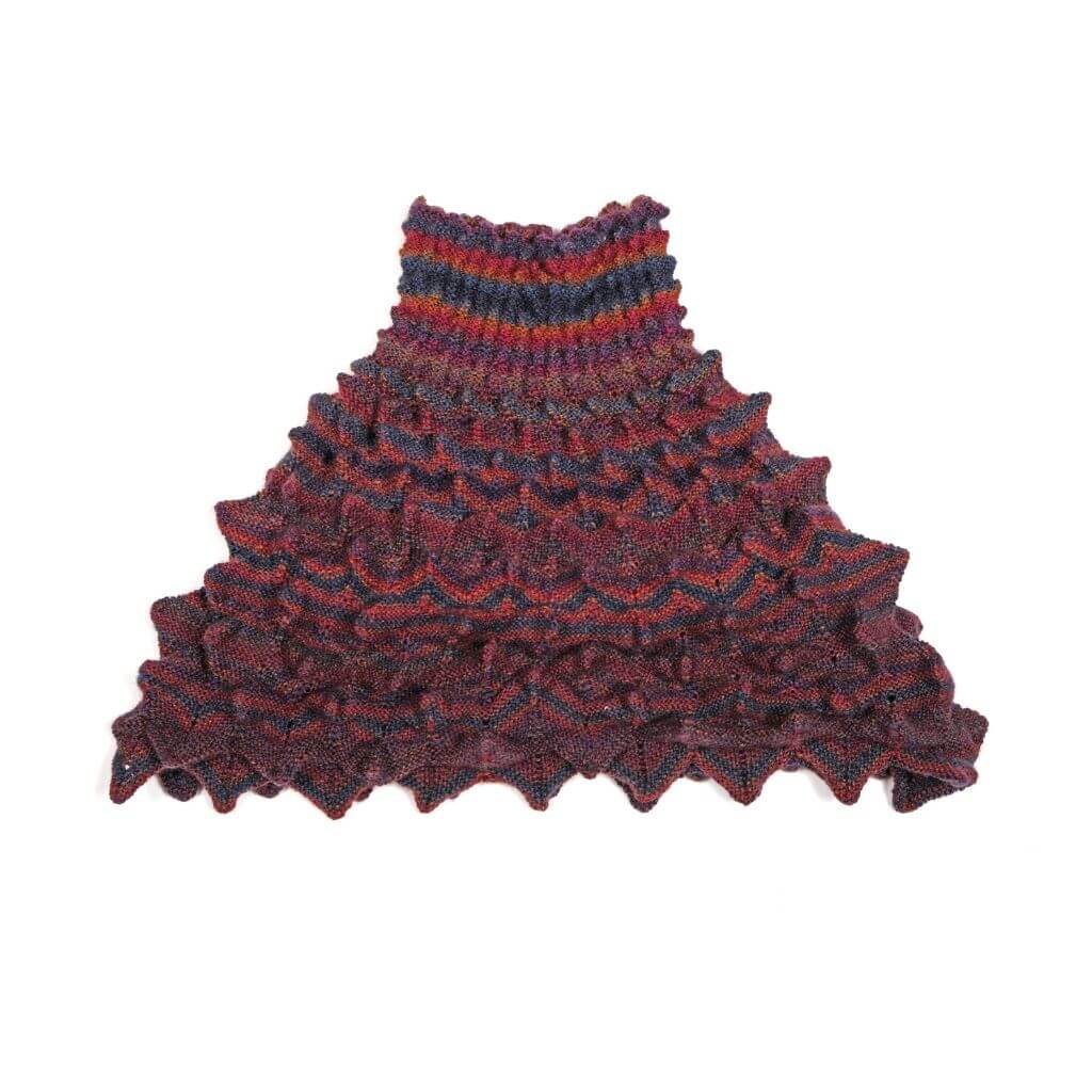 Schoppel Wolle Cape Spike Strickanleitung - Schoppel Wolle (Heft) bei bei bei bei Lieblingsgarn