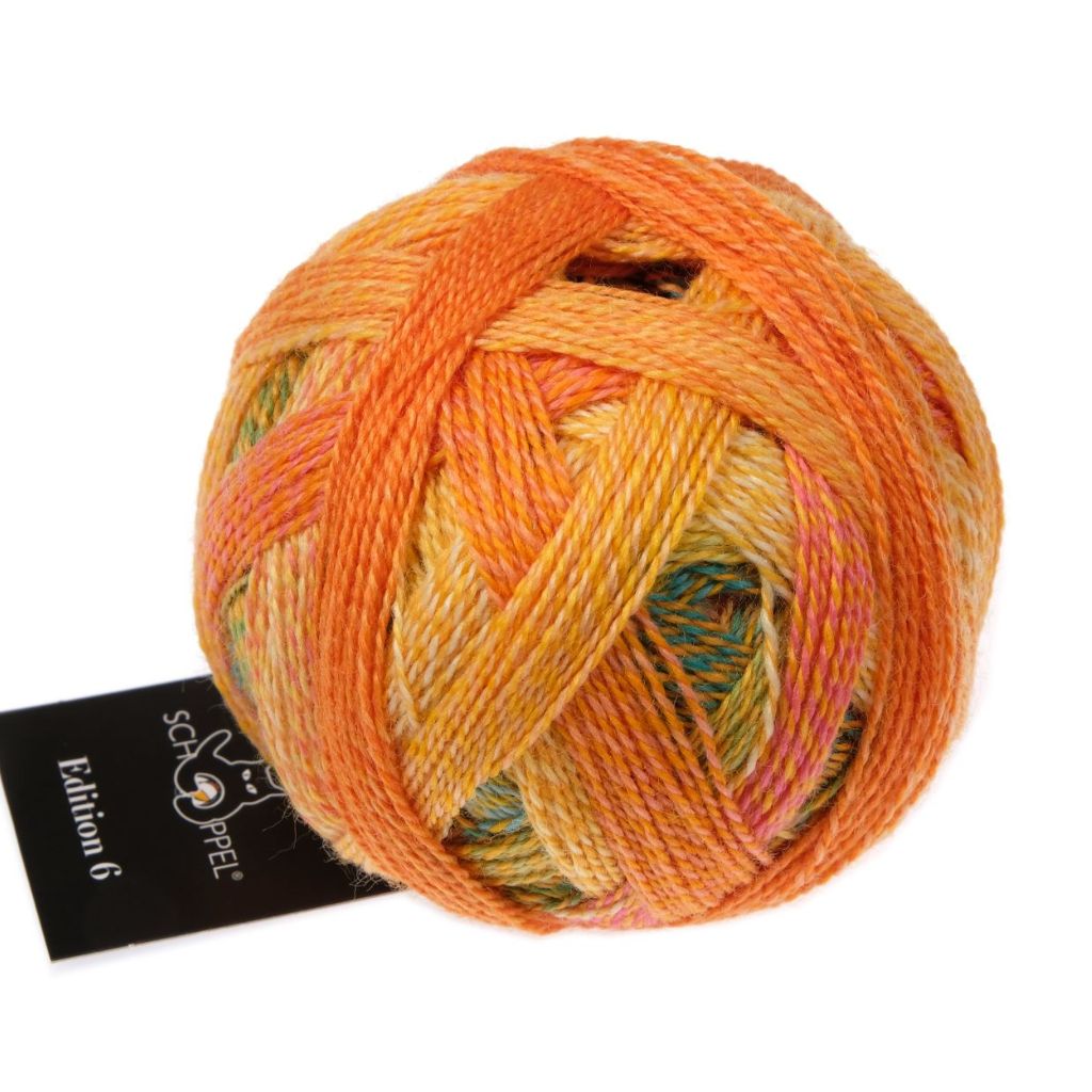 Schoppel Wolle Edition 6, Farbe 2594 Katzengold – Schurwolle bei Lieblingsgarn