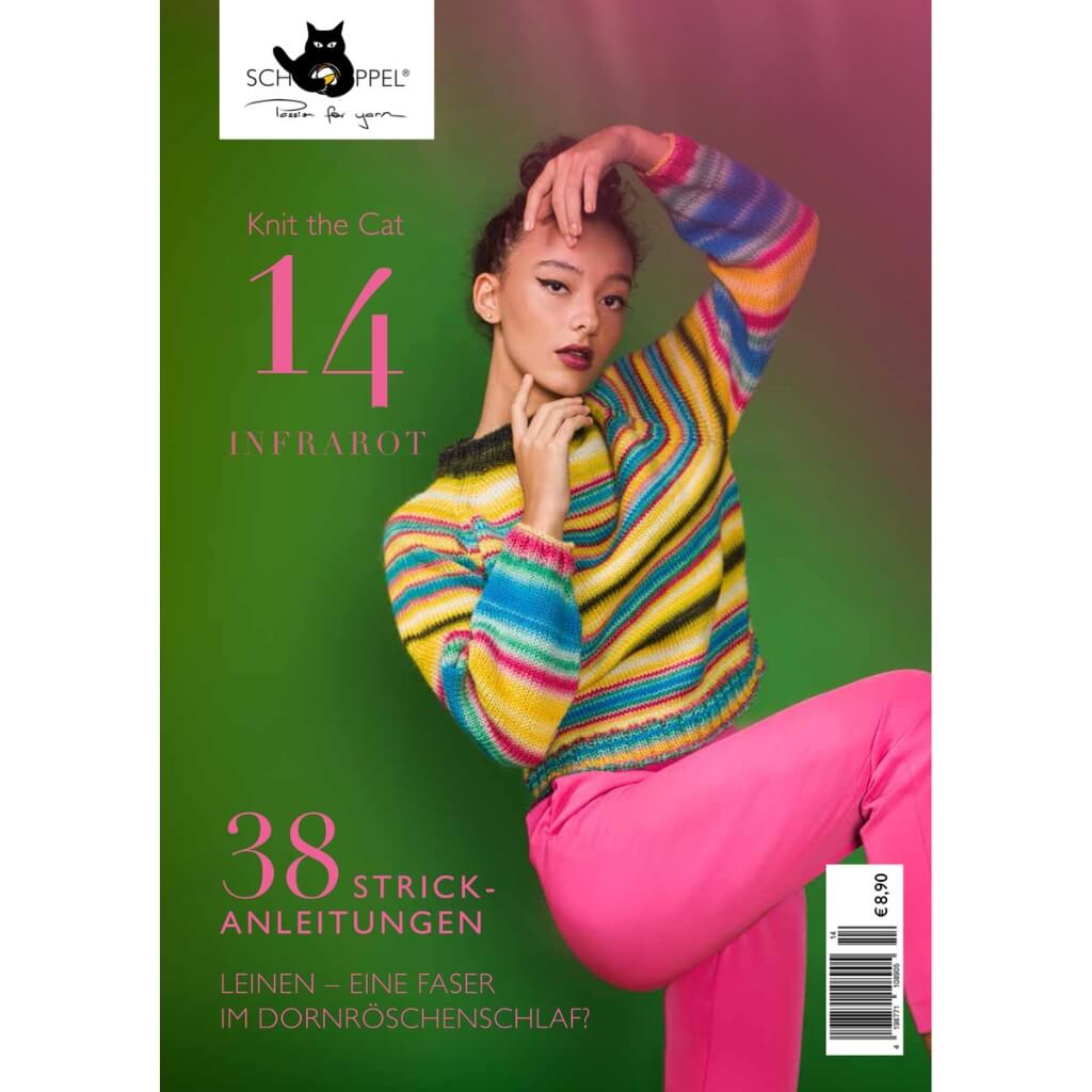 Schoppel Wolle Heft Knit the Cat 14 Infrarot bei bei bei bei Lieblingsgarn