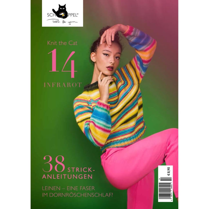 Schoppel Wolle Heft Knit the Cat 14 Infrarot bei bei bei bei Lieblingsgarn