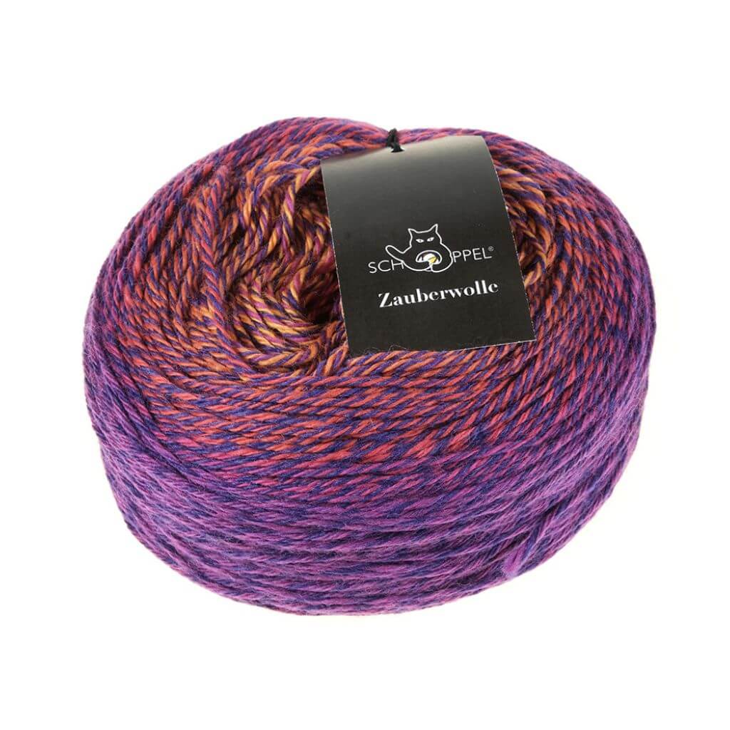 Schoppel Wolle Zauberwolle, Farbe 1536 Fuchsienbeet – Merino bei Lieblingsgarn